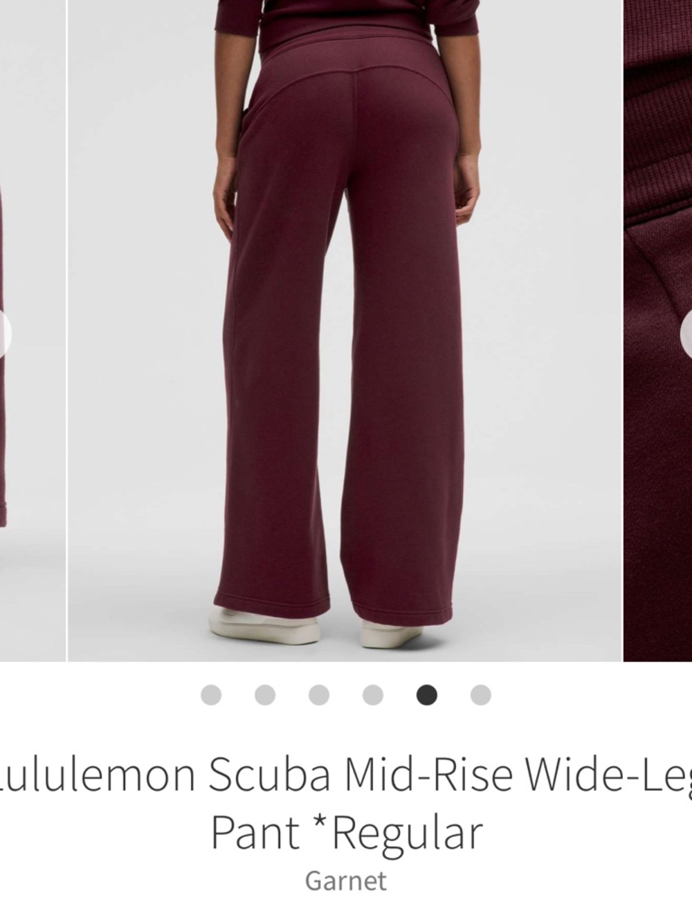 Lululemon scuba mid rise pant